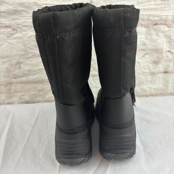 Kamik Boys Toddler 12 Black Rocket Insulated Waterproof Winter Snow Boots - Picture 5 of 10